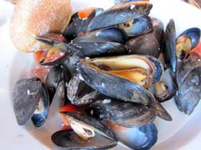 Mussels tomato